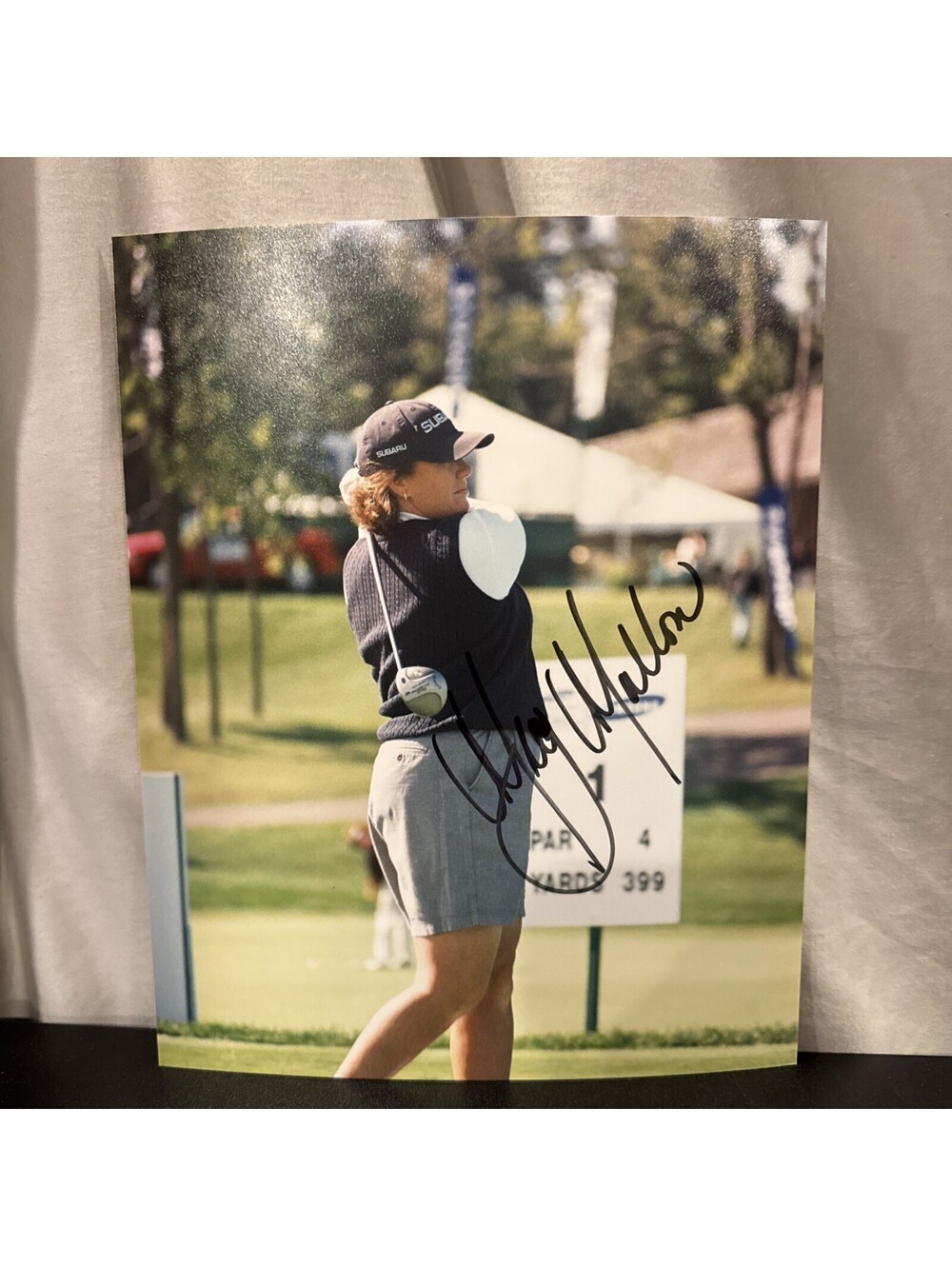 Meg Mallon LPGA Autographed/Signed 8x10 Photograph w/COA